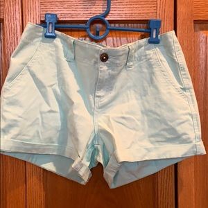 Light blue shorts